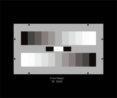 T11-Steps Gray Scale Test Chart