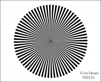 TSector Star Test Chart (72 cycles)